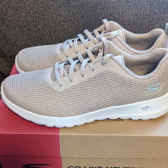 Skechers Go Walk Gray Sneakers - Picture 3 of 3